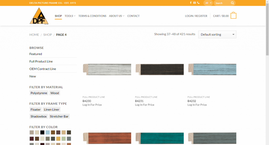 Delta Picture Frame Katrina Morris